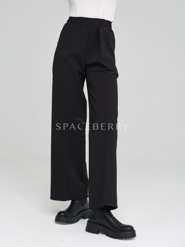 Женские широкие брюки, штаны классика